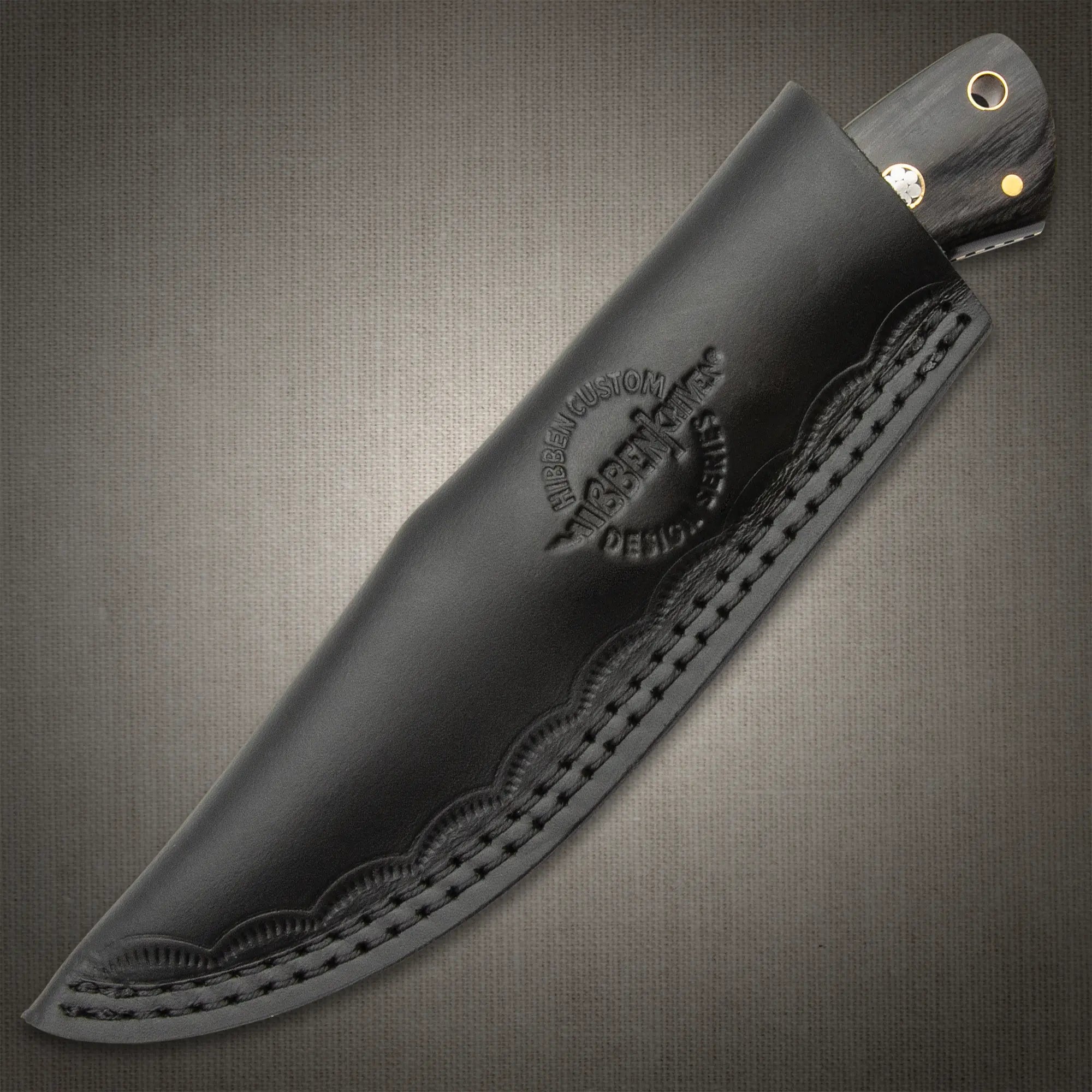 Gil Hibben Damascus Sidewinder Knife 1