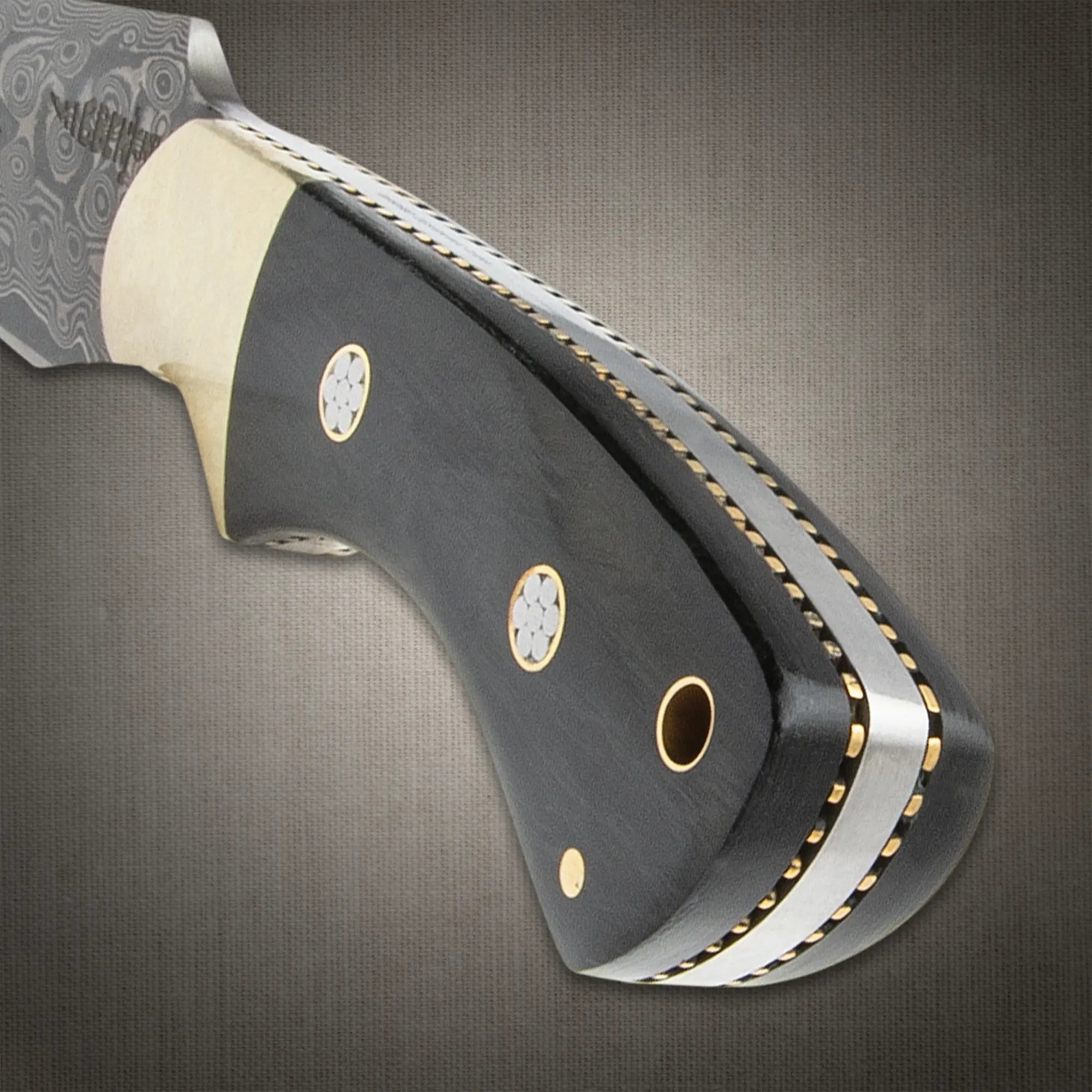 Gil Hibben Damascus Sidewinder Knife 4