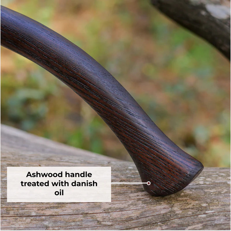 Hand forged Fireman's Axe American superhero with leather case 9