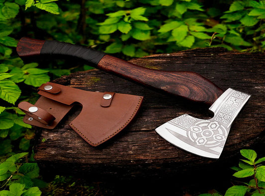 Handmade Carbon Steel Axe and Hammer Pro-Bello1445
