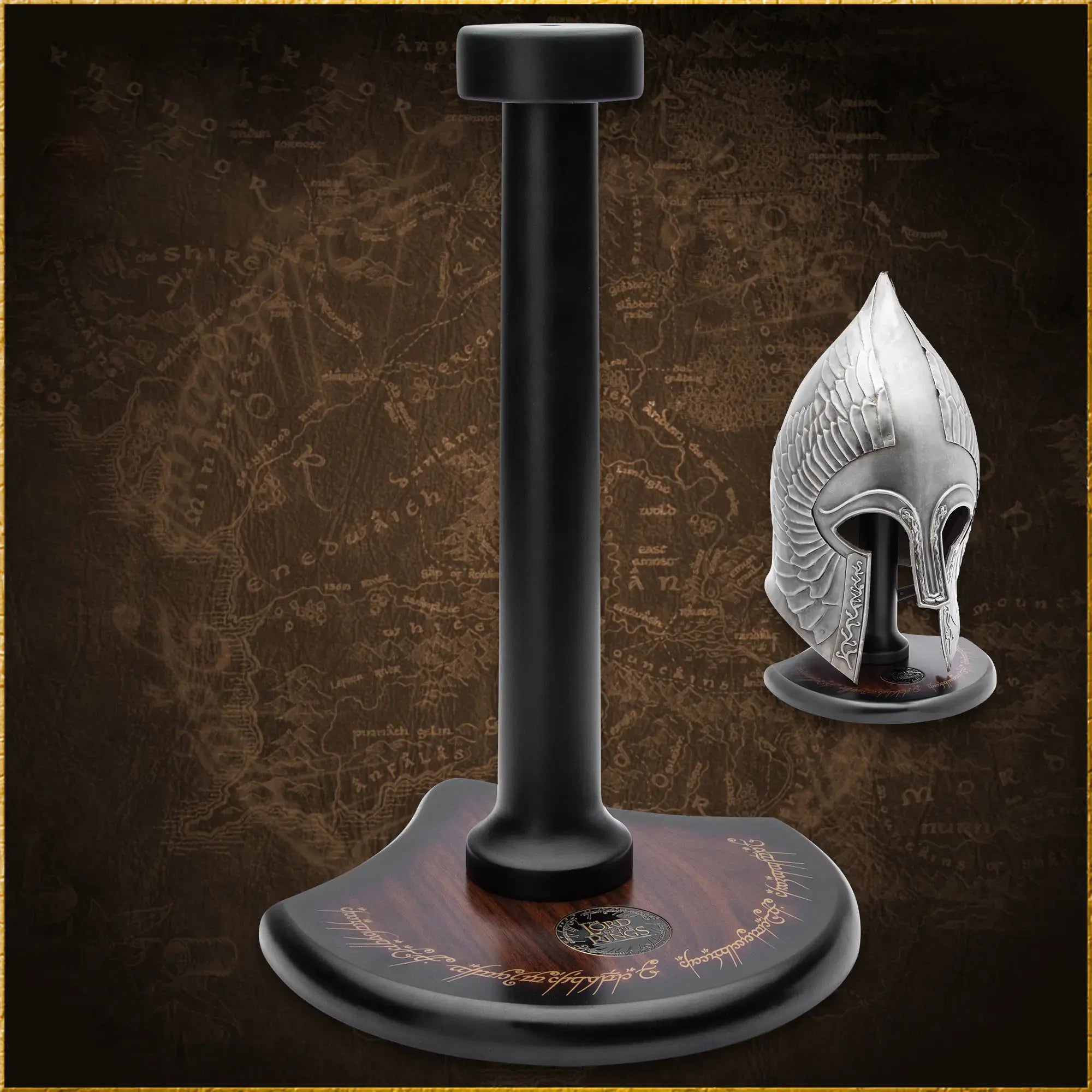 Helm Display Stand - Authentic Lord of the Rings Collectible