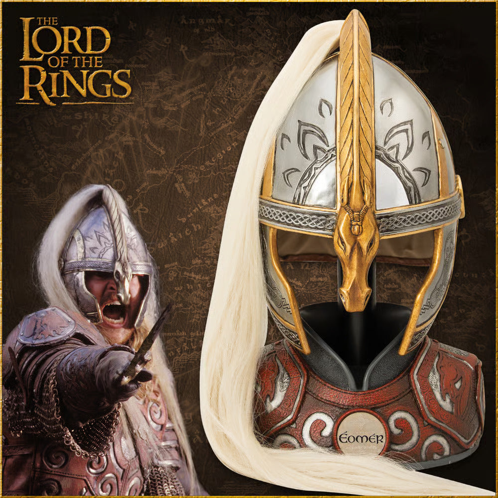 Helm of Eomer - Authentic Lord of the Rings Collectible
