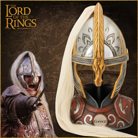 Helm of Eomer - Authentic Lord of the Rings Collectible