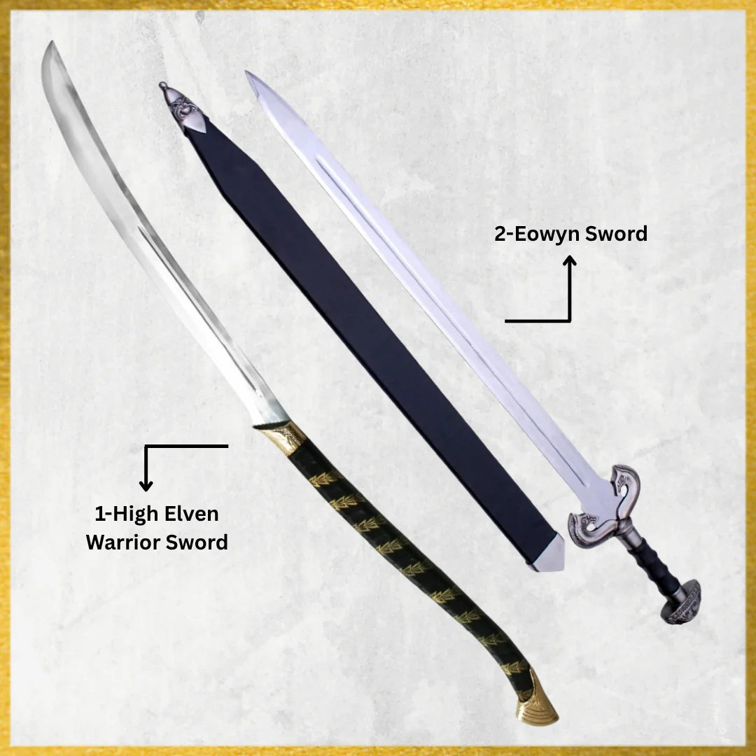High Elven Warrior Sword & Eowyn Sword