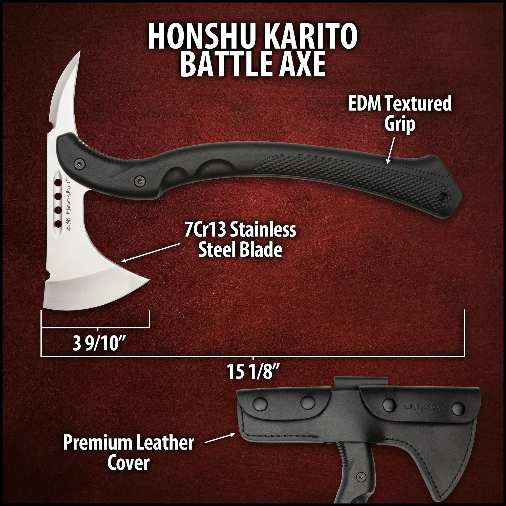 Honshu Karito Tomahawk Axe 2