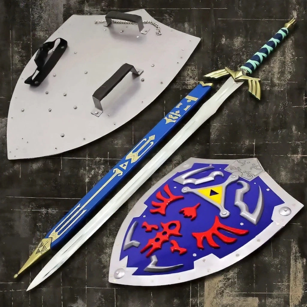 Legend of Zelda Master Skyward Sword & Steel Shield RA-222 – Collectible