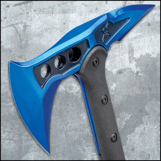 M48 Blue Tactical Tomahawk Axe – 38.1cm Overall, 9.906cm Blade 1