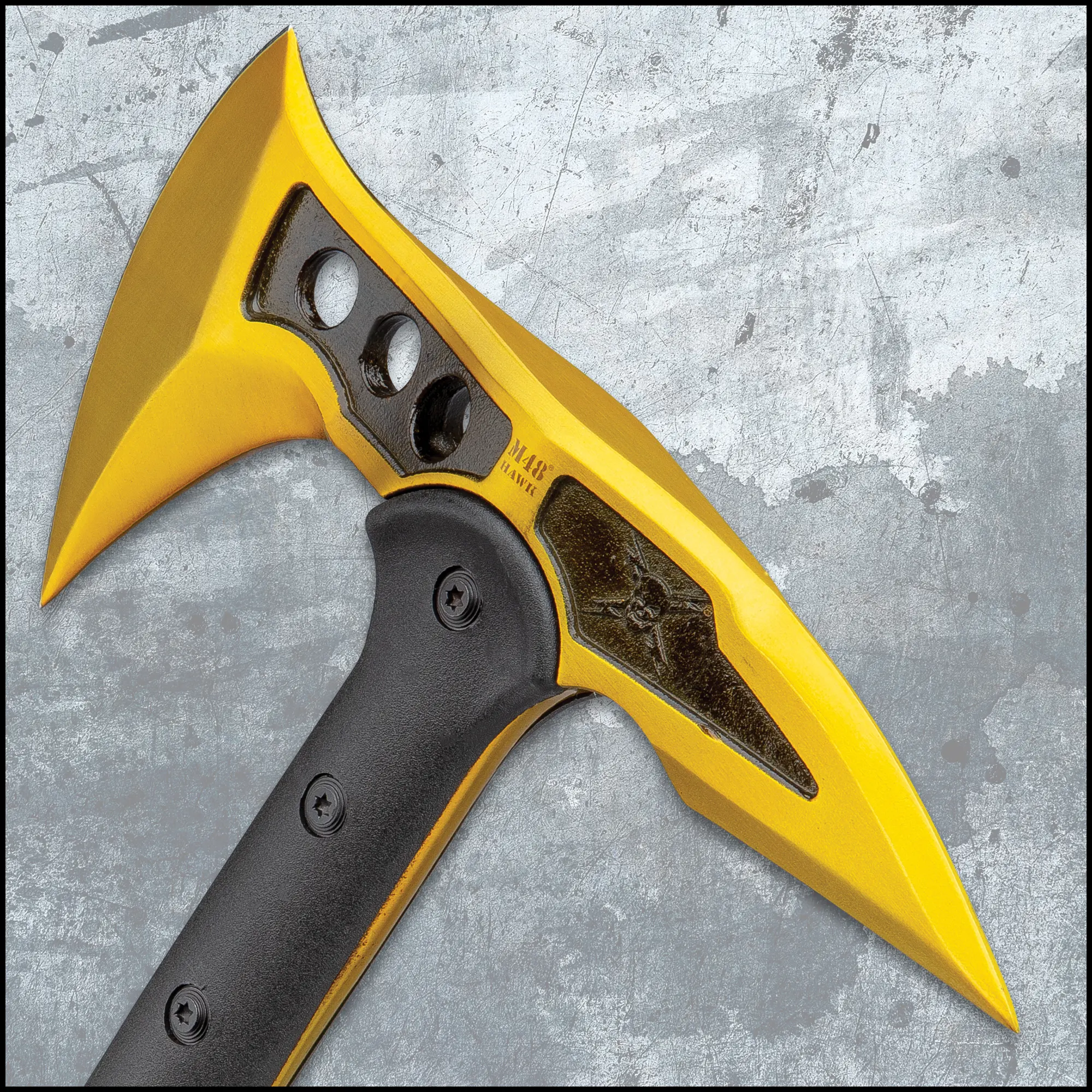 M48 Gold Tactical Tomahawk Axe – 38.1cm Overall, 9.906cm Blade 3