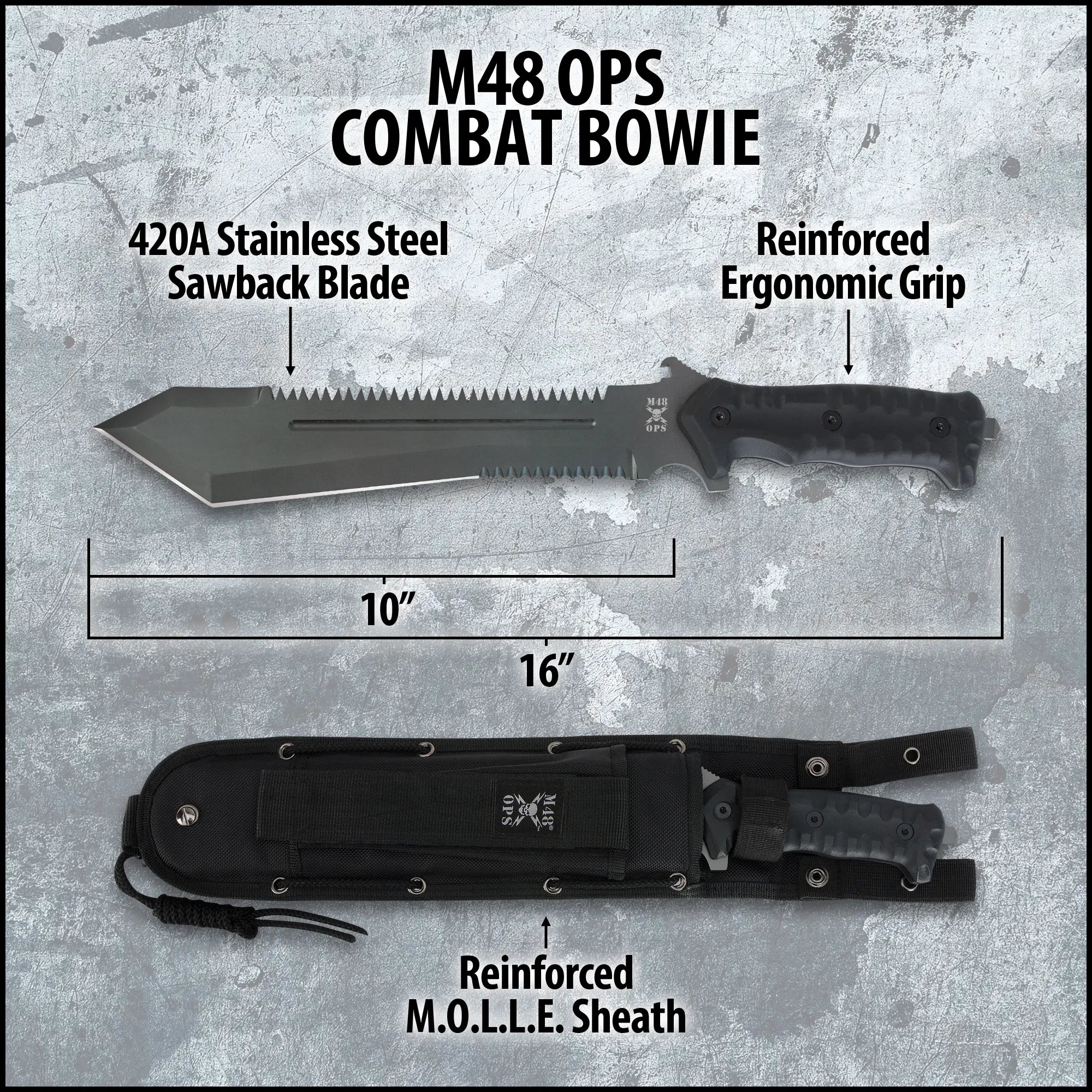 M48 Ops Combat Bowie