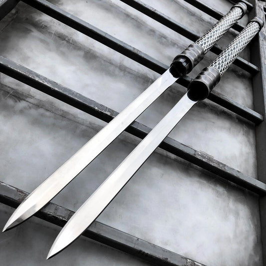 Ninja Samurai Dual Blade Twin Katana Swords