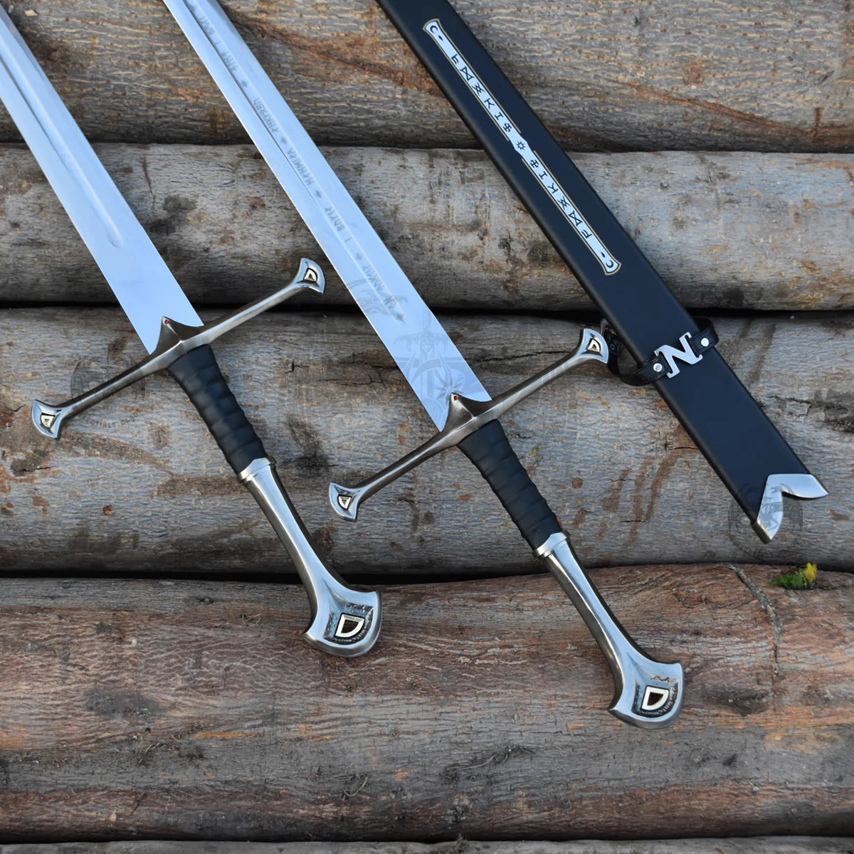 Pair of Anduril Sword replica