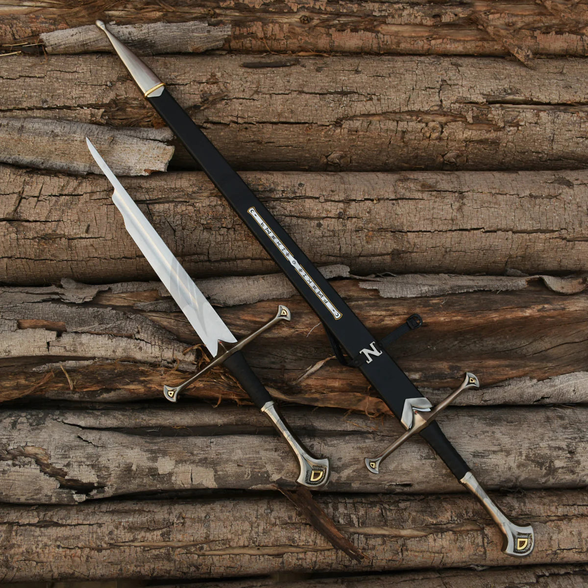 Pair of Anduril Sword replica