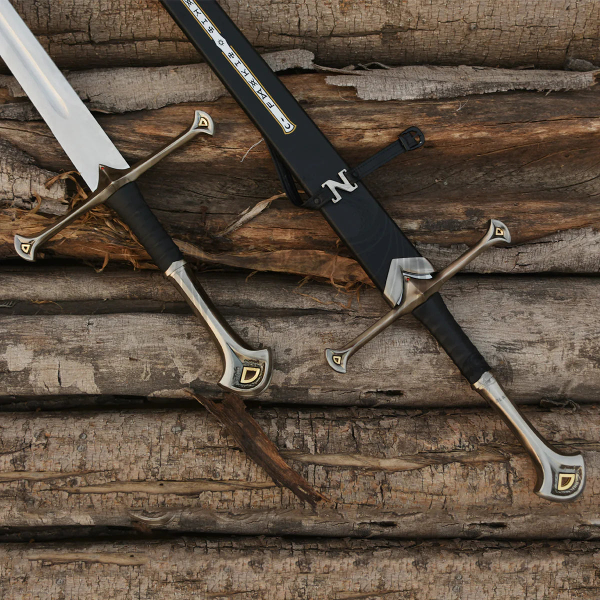 Pair of Anduril Sword replica