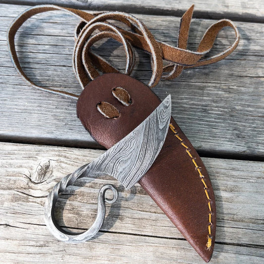 RA-208 Scandinavian Viking Seax Pocket Knife 1