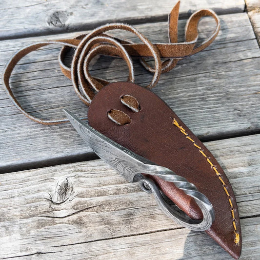 RA-208 Scandinavian Viking Seax Pocket Knife