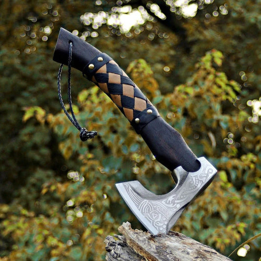 RA-245 Hand Forged Mini Viking Skeggox Axe
