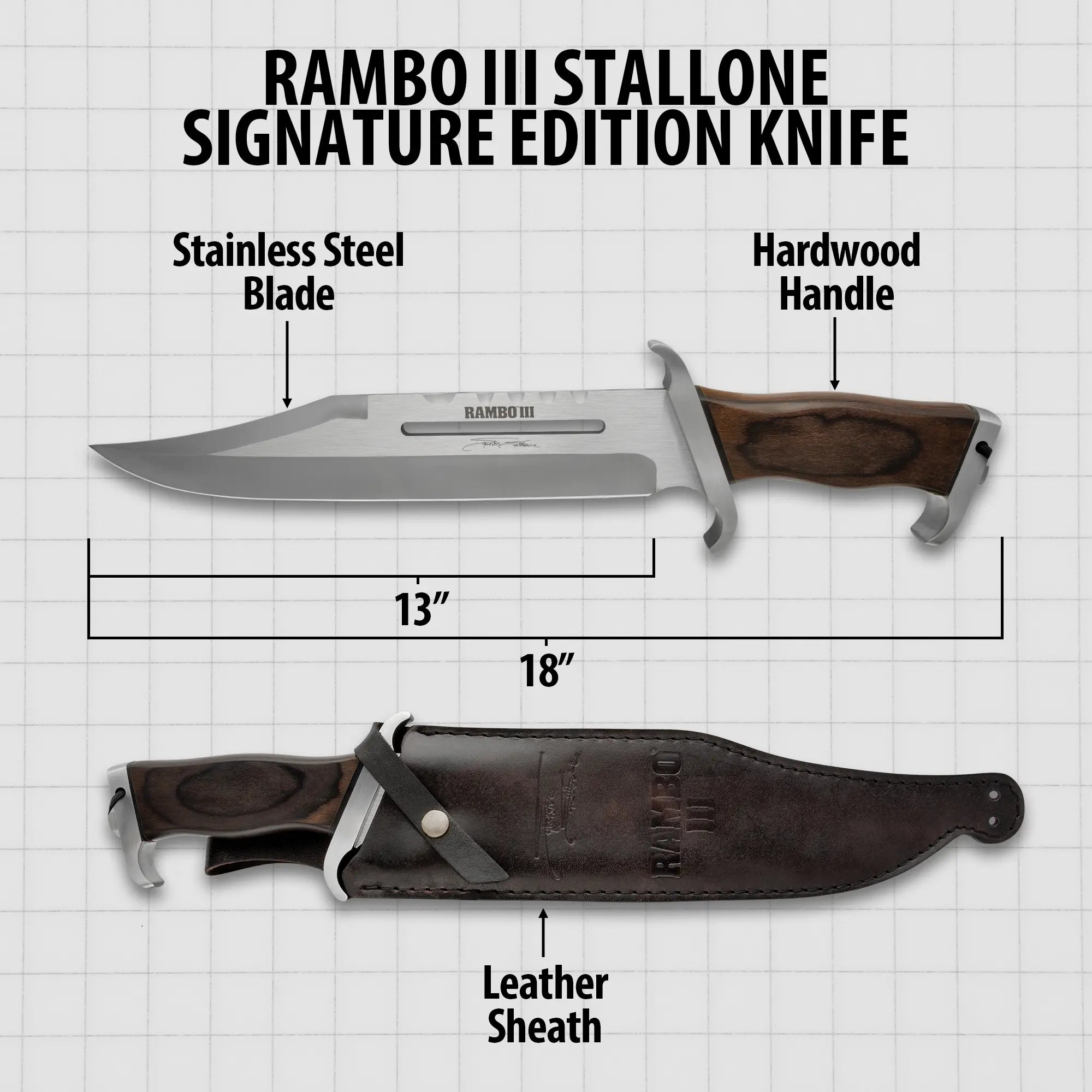 Rambo III Stallone Signature Knife 2