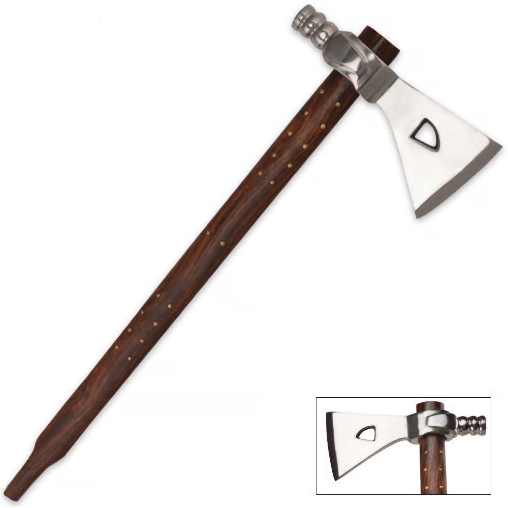 Replica Tribal Peace Pipe Tomahawk Axe
