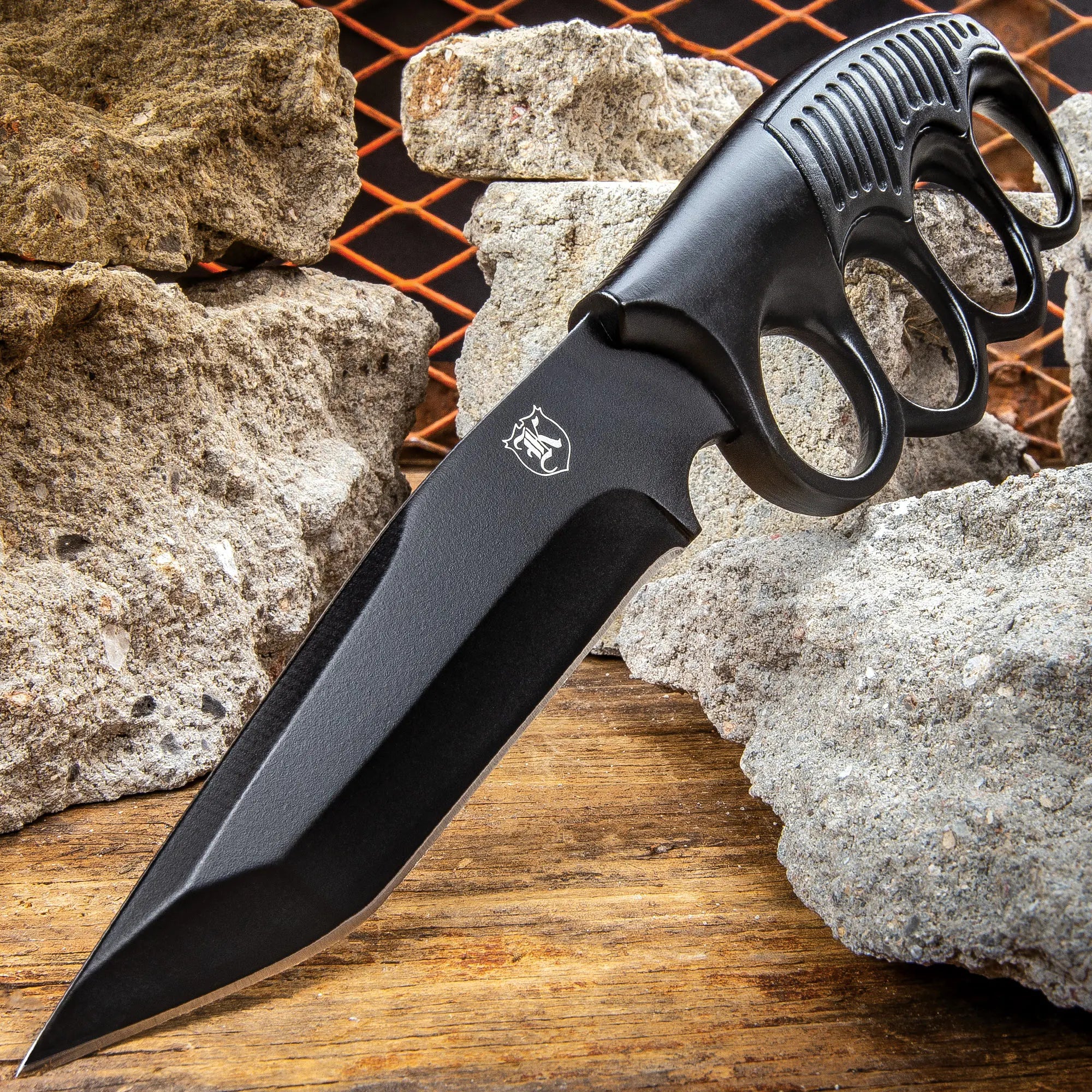 Sentry Knucklebuster Knife with Sheath 23.5 cm