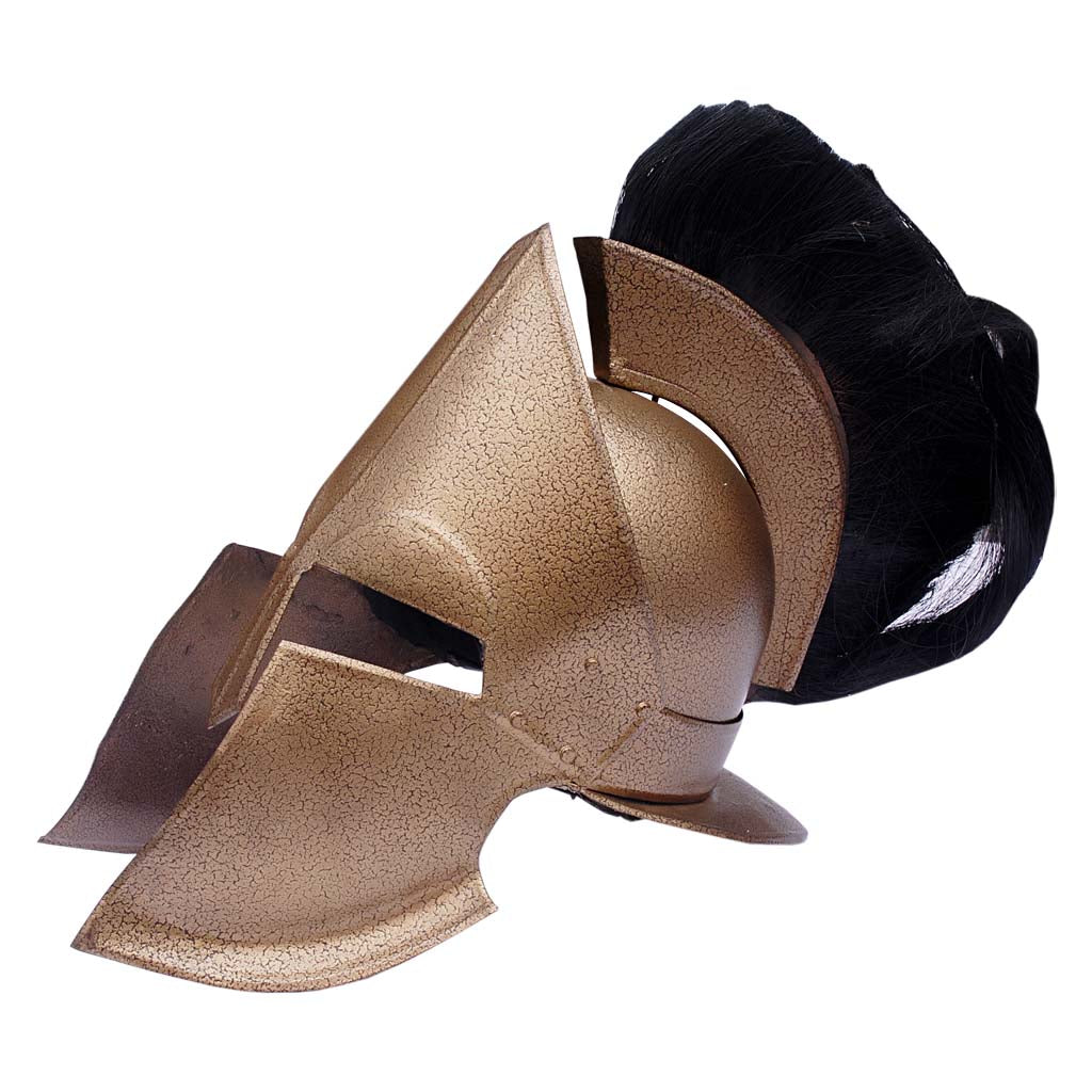 Spartan 300 Movie Helmet With Hairs 1