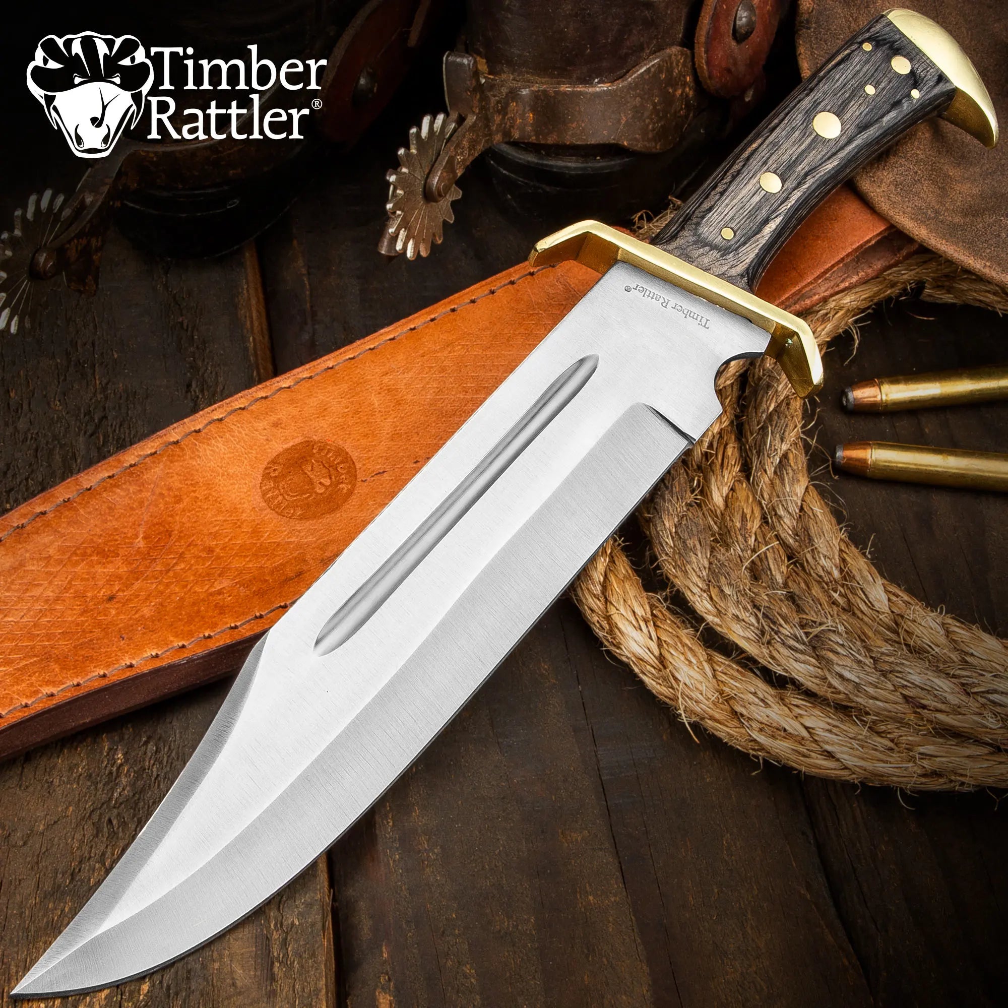 Timber Rattler Western Outlaw Bowie 5