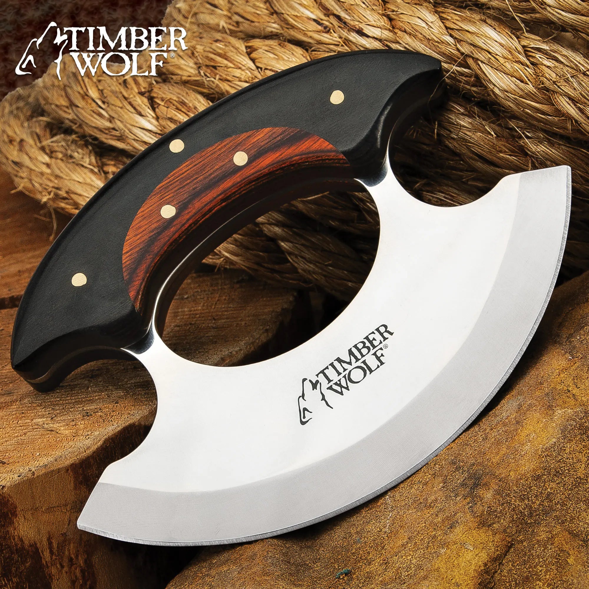Timber Wolf Ulu Shredder Knife