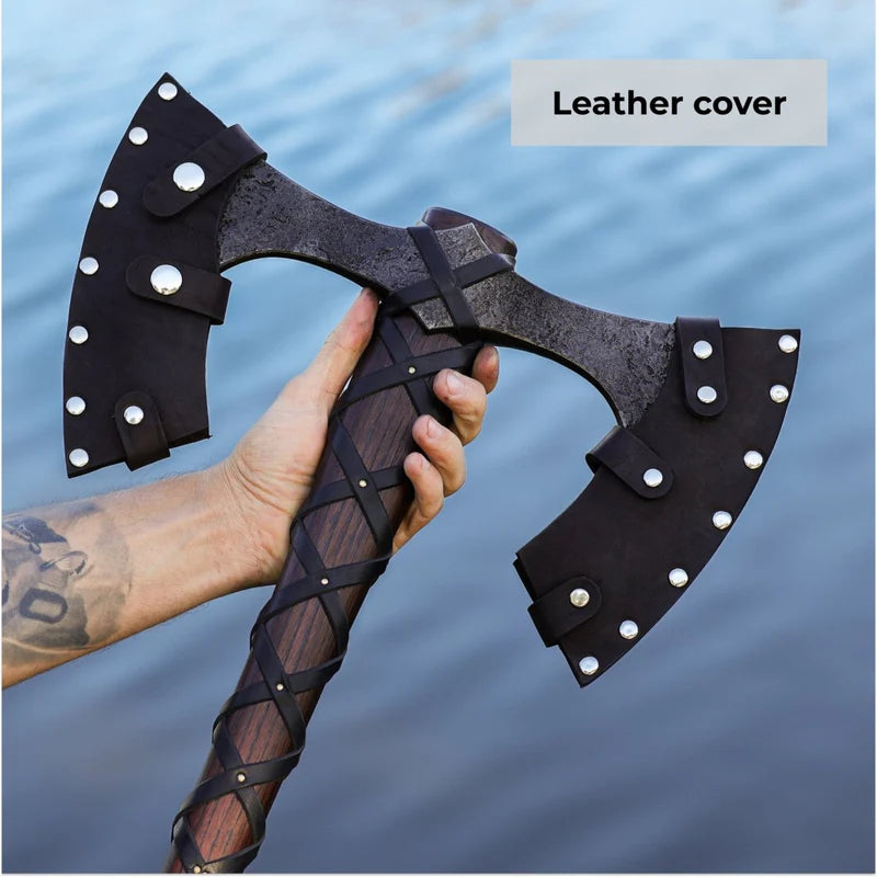 Viking Double-Edged Axe Havamal 10