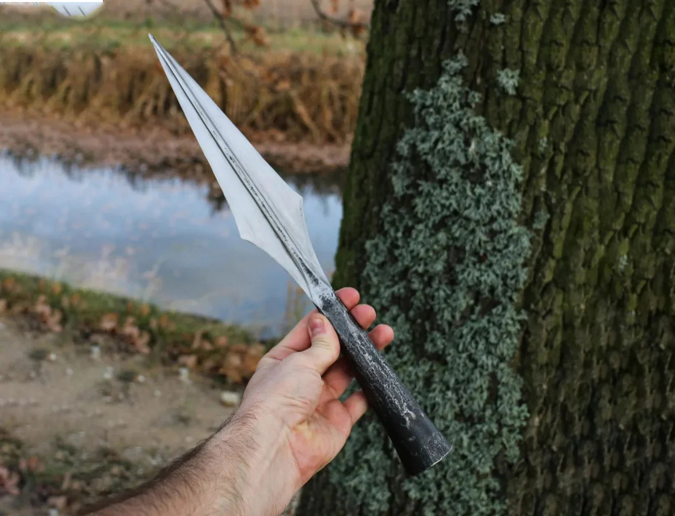 Viking Spear Replica Hand-Forged Scandinavian Style 1