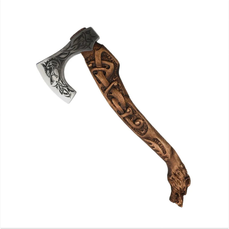 Viking axe handmade Ulfhednar Warriors 12