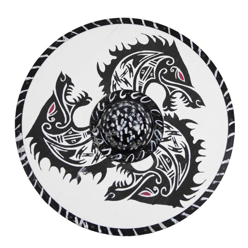 Wolf Shield- Fenrir Viking Shield- 60.96 cm