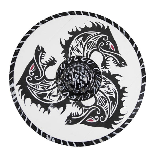 Wolf Shield- Fenrir Viking Shield- 60.96 cm