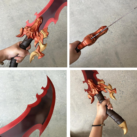 Baran's Sword Metal Solo Leveling Anime Replica