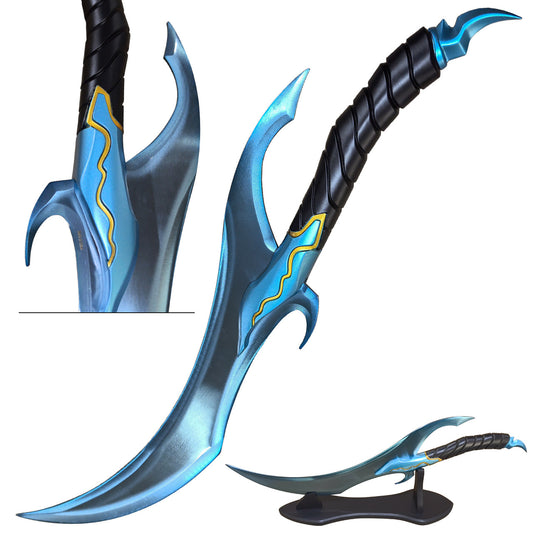 Baruka's Sword Metal Solo Leveling Anime Replica With Display Stand