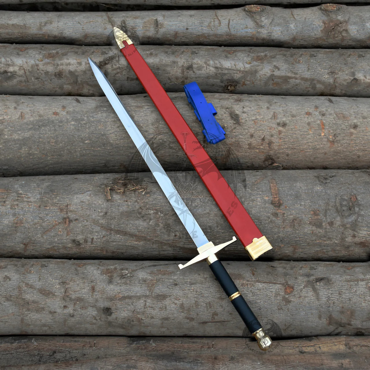 Dragon Ball Z Trunks Sword Gold Platted 