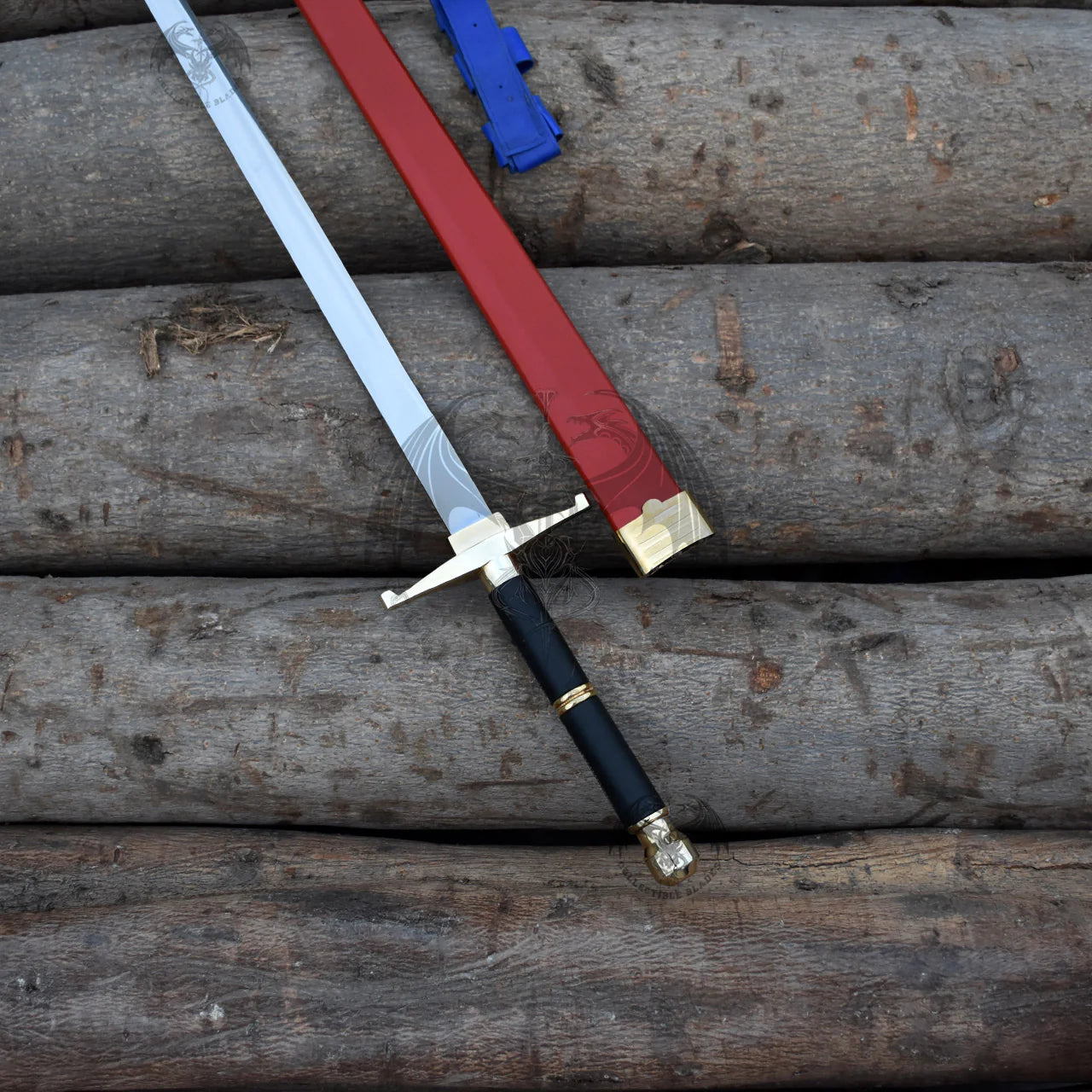 Dragon Ball Z Trunks Sword Gold Platted 