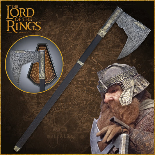 Bearded Axe of Gimli Authentic Lord of the Rings