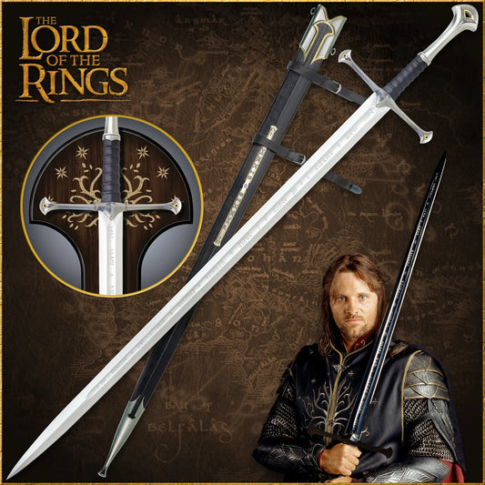 LOTR Anduril Sword with Scabbard