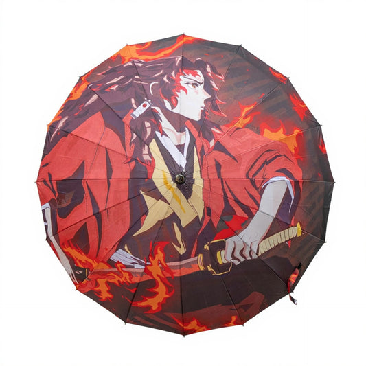 Yoriichi Tsugikuni's Red-Black Nichirin Umbrella